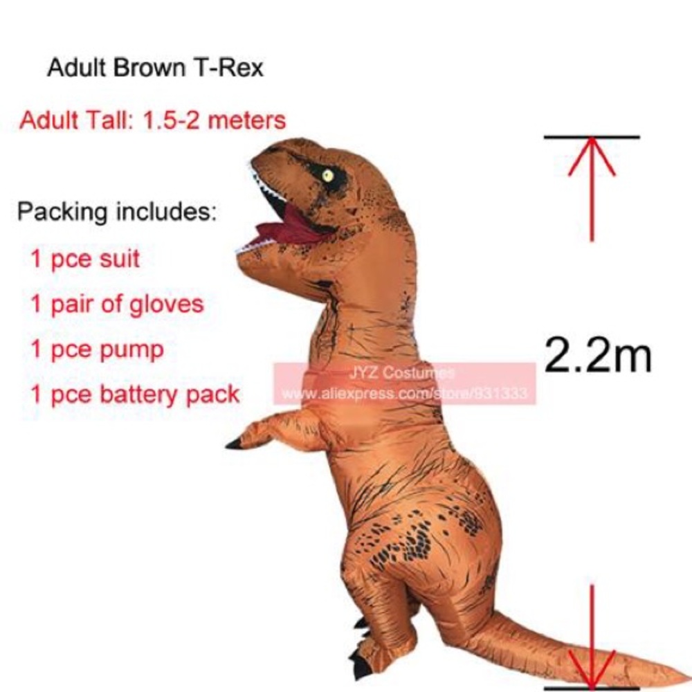 Inflatable T Rex Costume